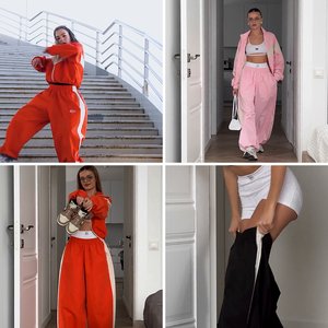 Tracksuit with big pants