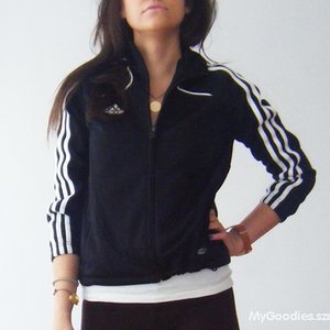 czarne czarna bluza adidas