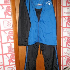 Black & Blue Converse Tracksuit 1