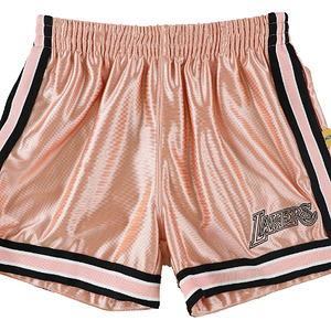 Light pink basketball shorts