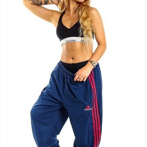 Blue Adidas Pants