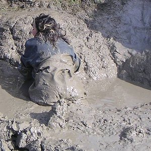 Rubber suit mud time. Can't wait.  :D