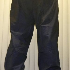 Puffy oversized shellsuit pants