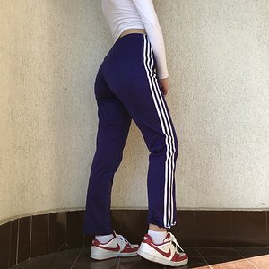 Adidas track-pants-womens - Depop