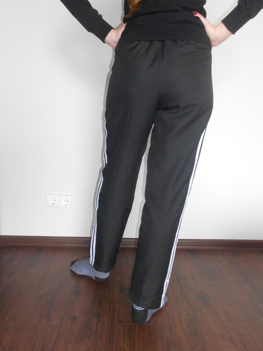 Adidas black/white pants