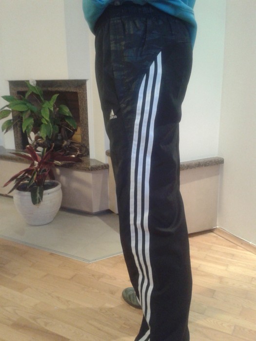 Adidas black/white pants