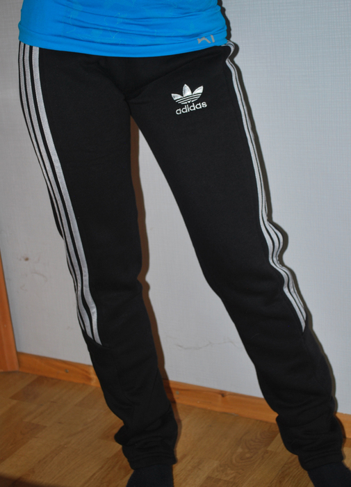 Adidas black/white pants