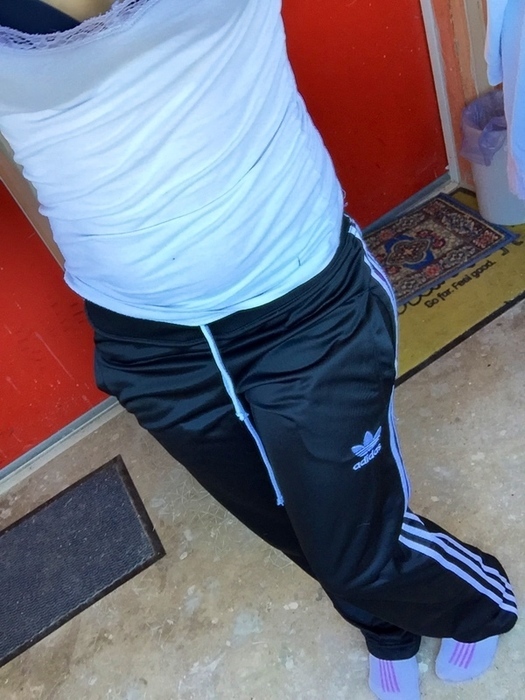 Shiny 2024 adidas pants