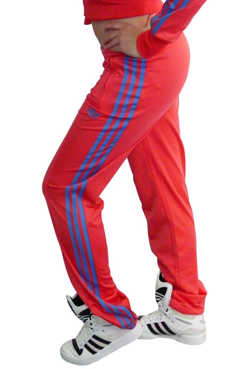 Adidas Ladies Pants 1002 1347 V32601 RED BLUE 0 758244