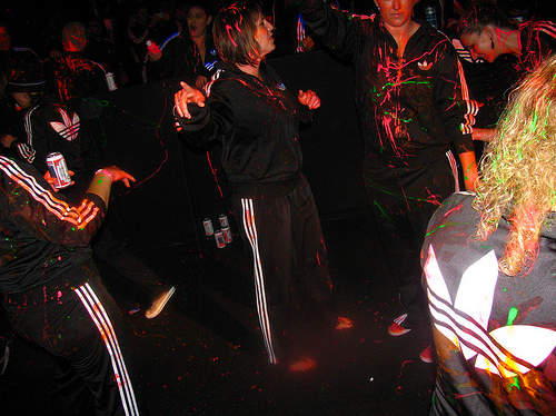 adidas paint party