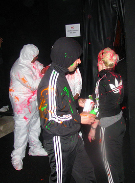 adidas paint party