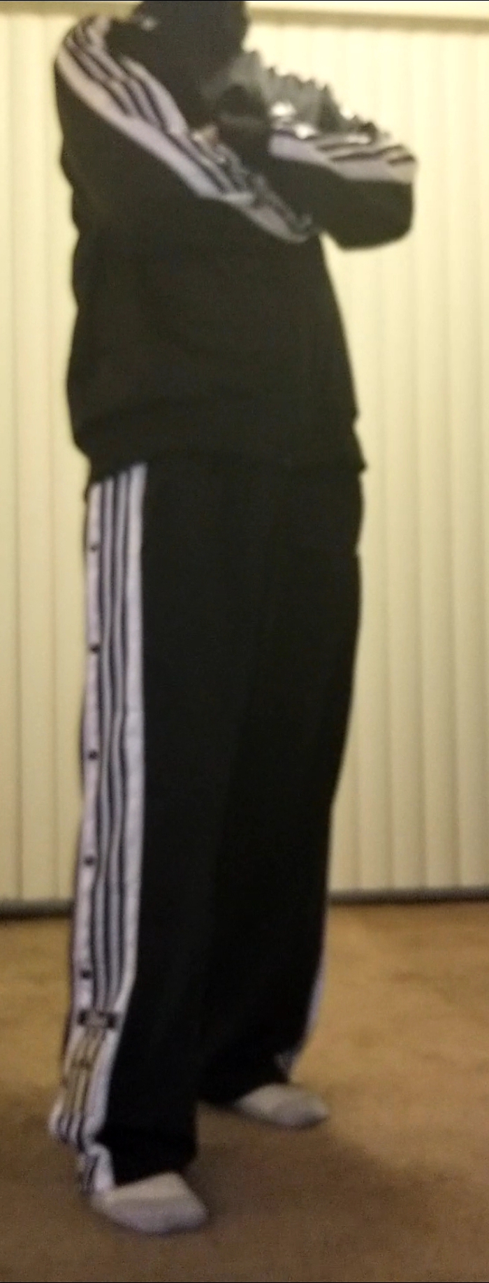 Adidas popper suit