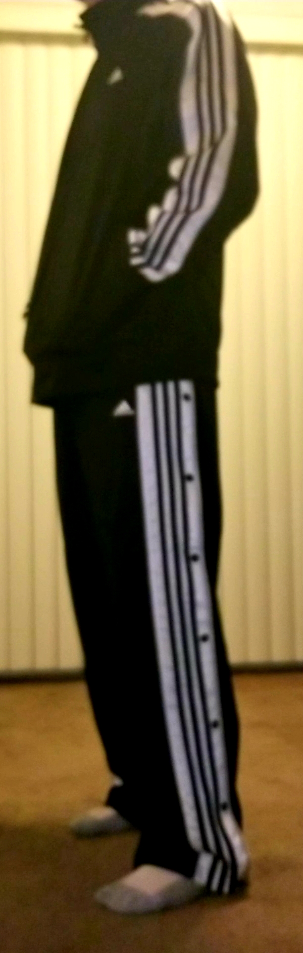 Adidas popper suit