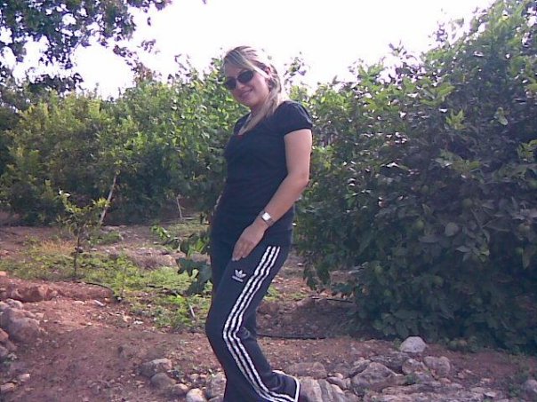 Adidas womans pants black top forest shot