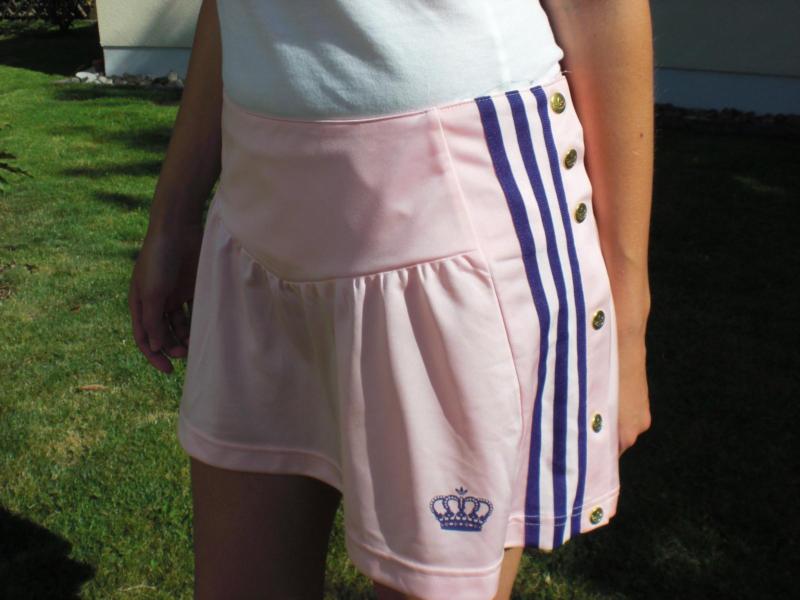 Adidas womans pink skirt