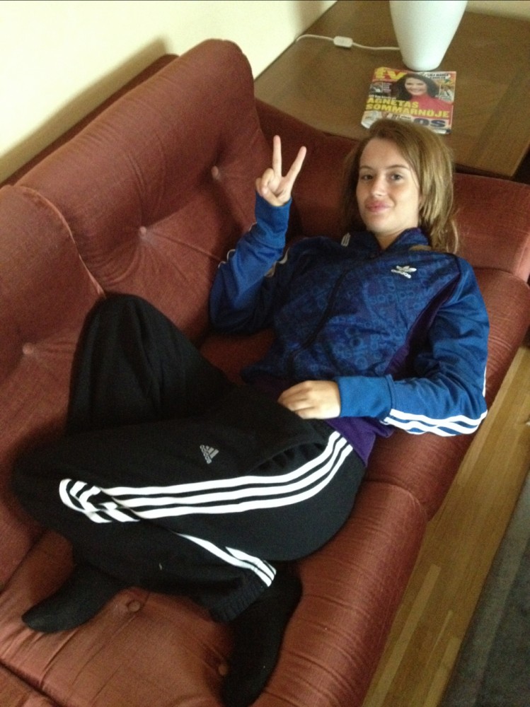 Adidas womens black pants blue Adidas jacket peace out