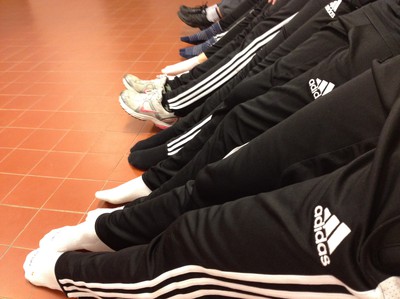 Adidas womens black pants multi legs