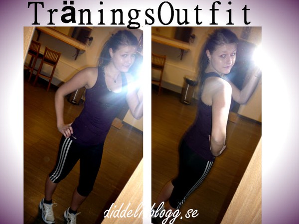 Adidas womens training outfit two shot