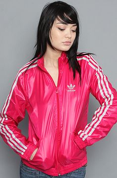 Adidas best sale shiny jacket