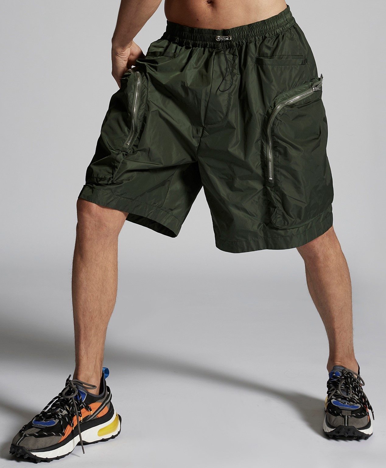 Nylon Ultimate Sport Cargo Shorts