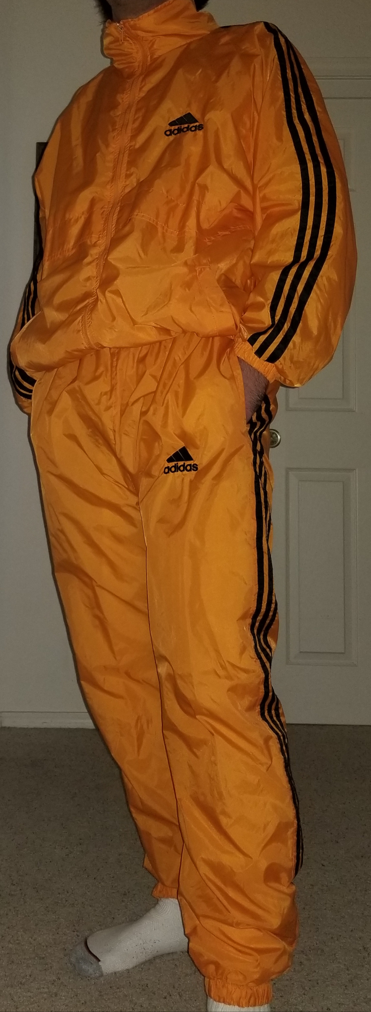 Orange adidas