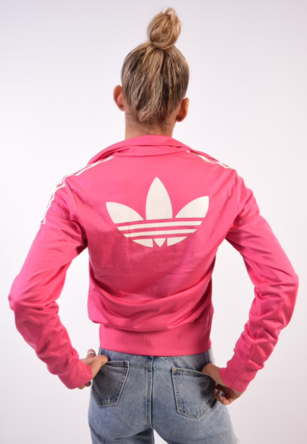 Adidas back best sale logo jacket