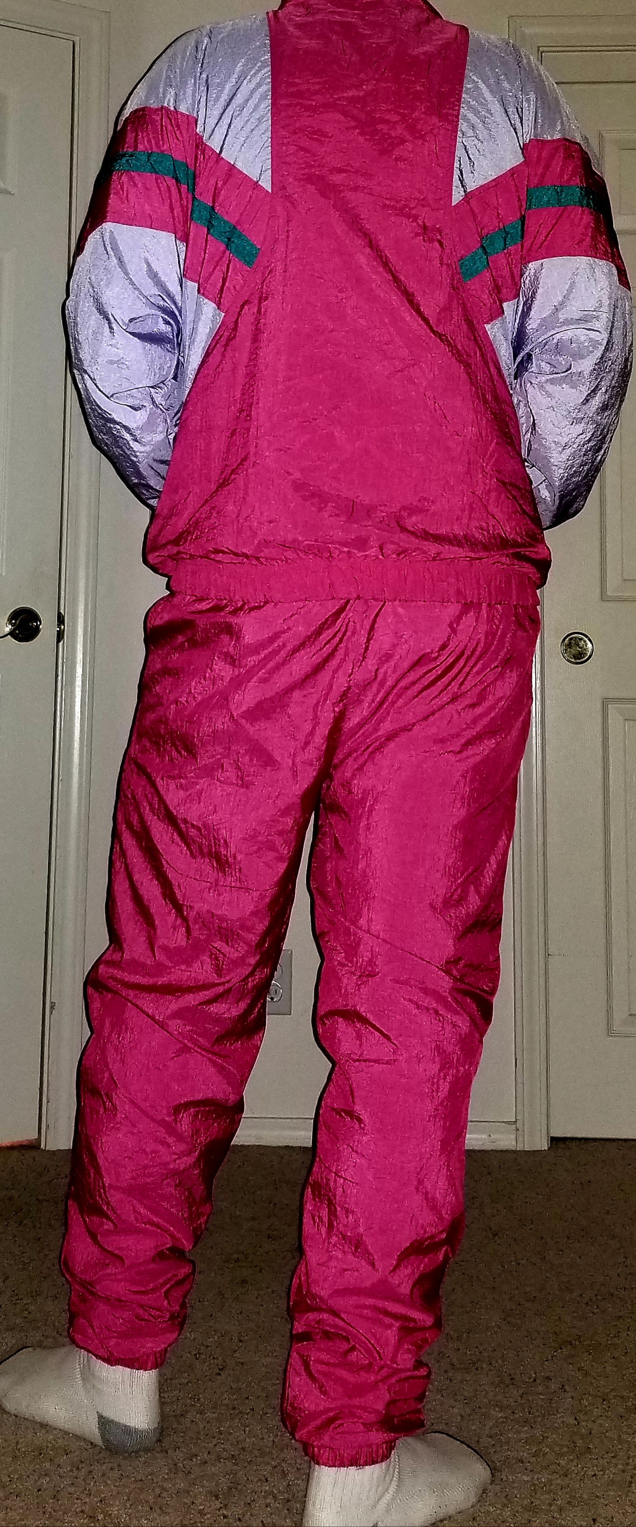 Pink shellsuit