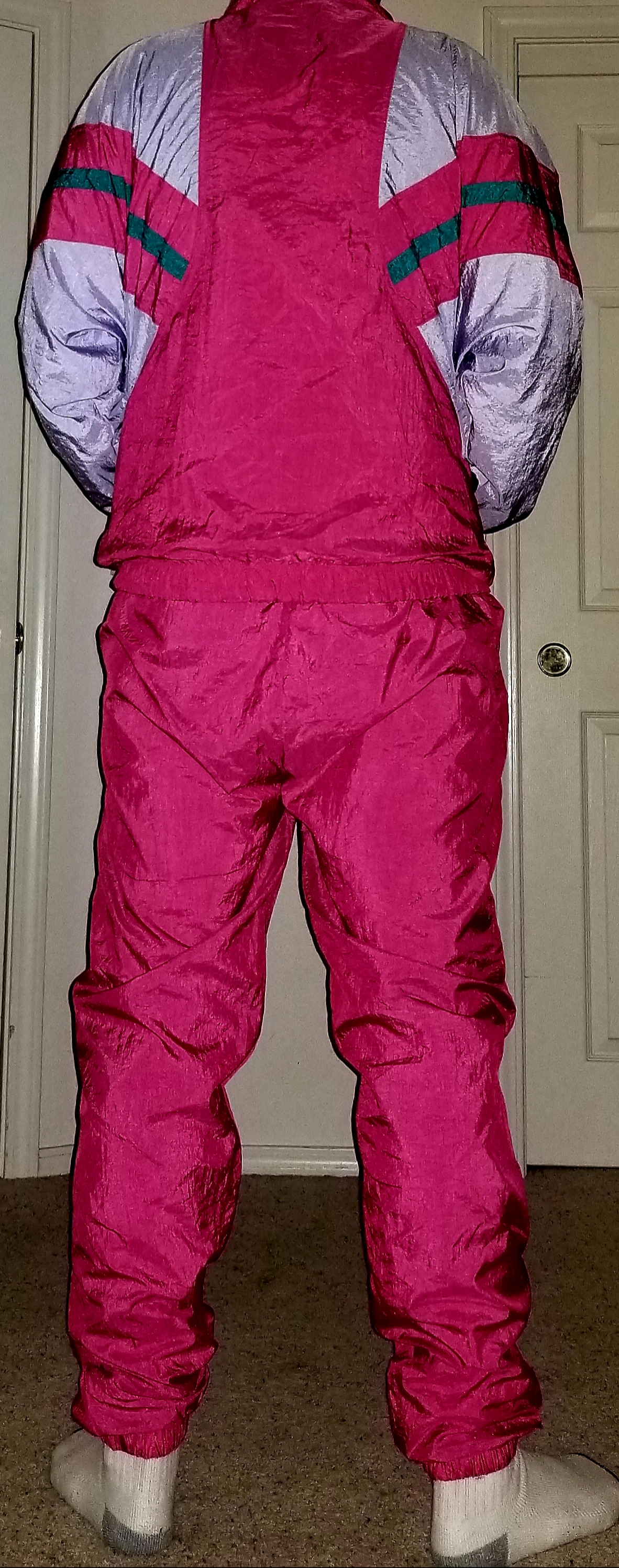 Pink shellsuit