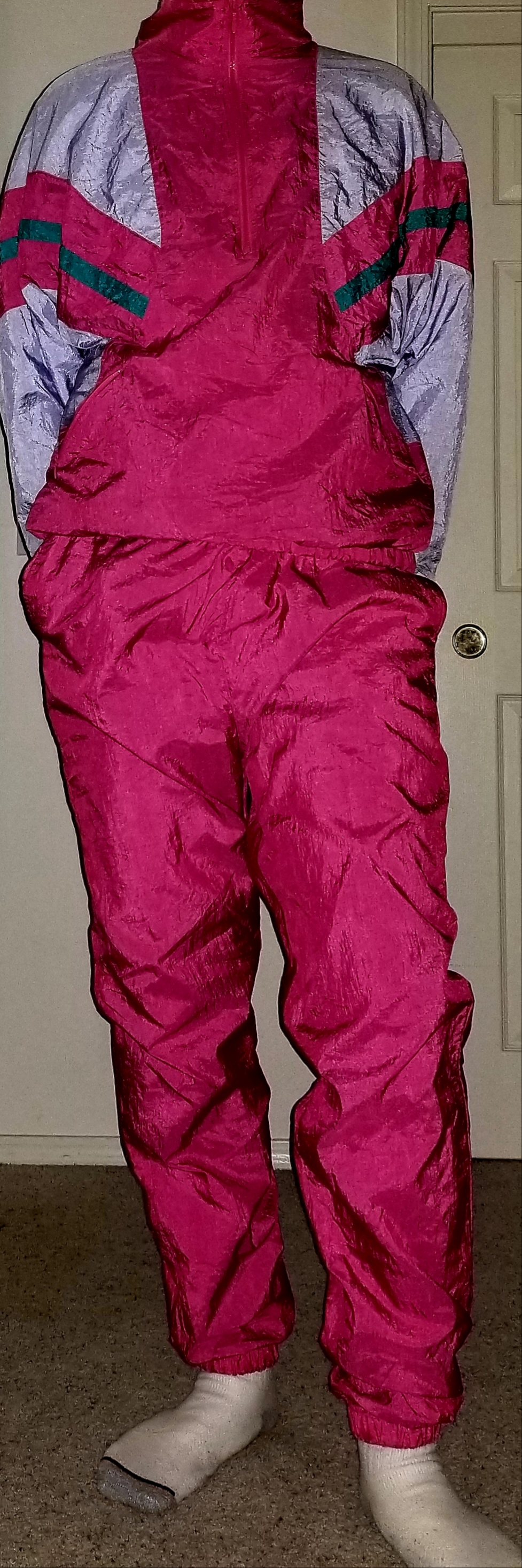 Pink shellsuit