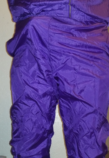 Purple shellsuit