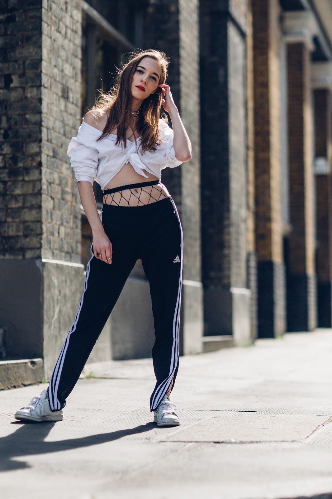 Sabrina Carder - Outfit 1 - White Top-Adidas Trackies (4 of 62).jpg