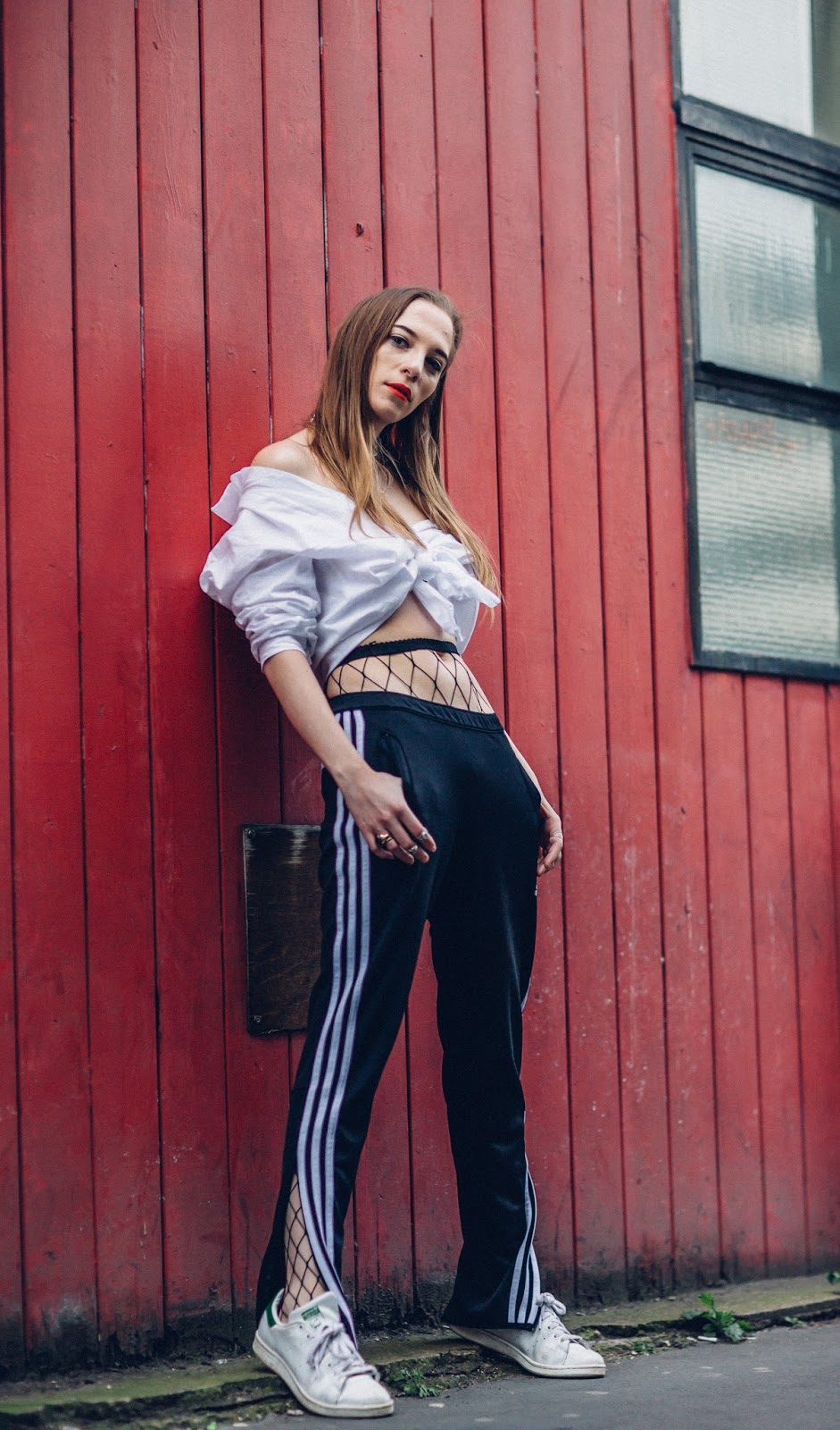 Sabrina Carder - Outfit 1 - White Top-Adidas Trackies (56 of 62).jpg