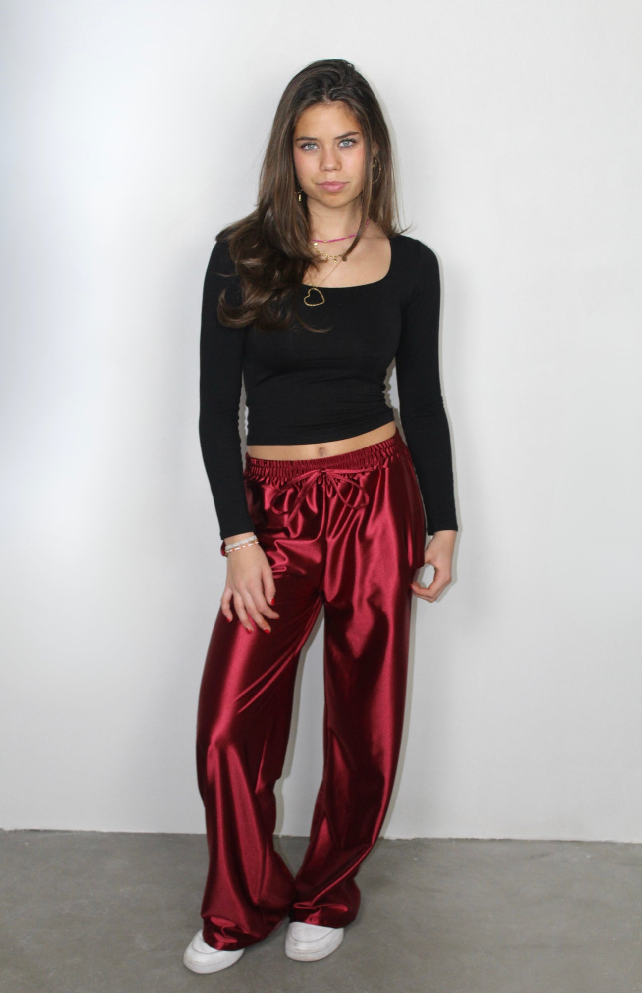 Silky pants