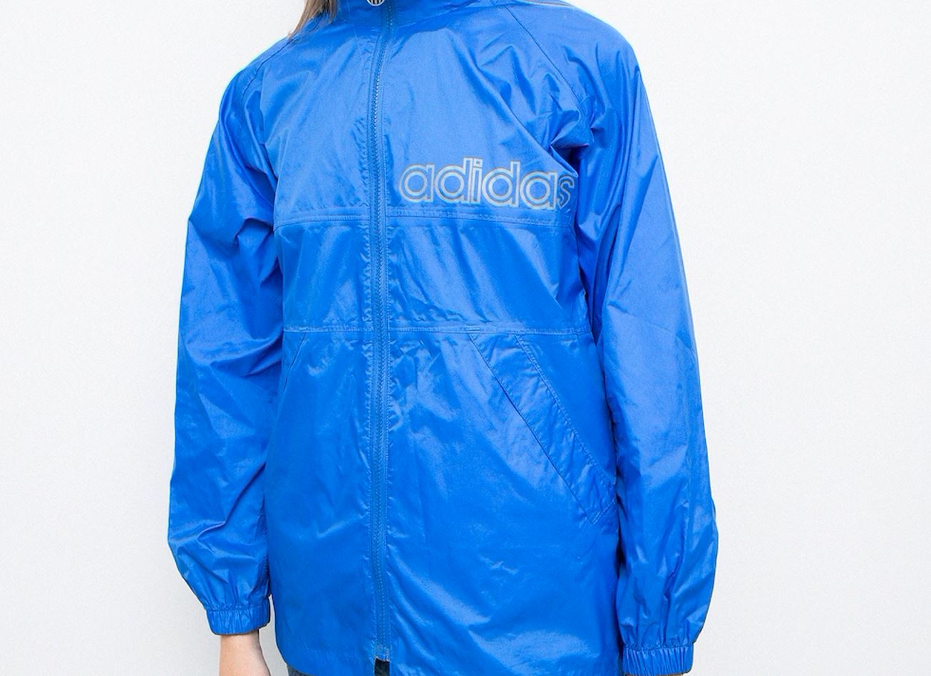 slippery smooth adidas jacket