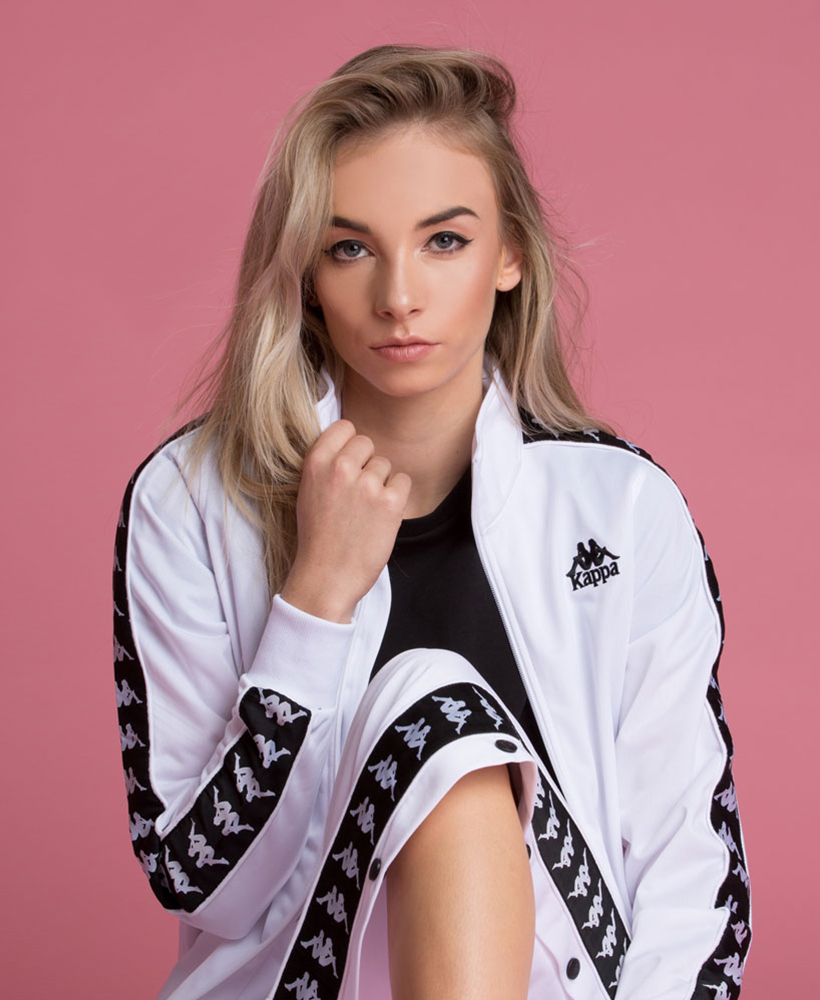 Girls kappa deals tracksuit