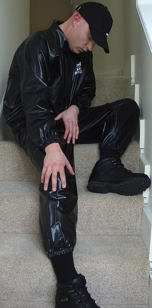 "Windy" Black Sauna Suit