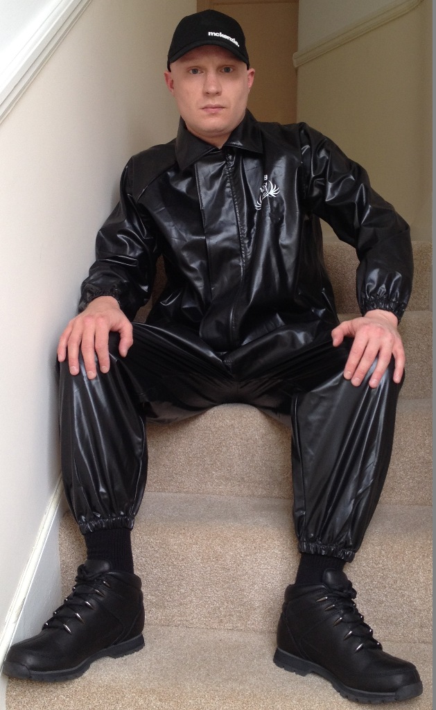 "Windy" Black Sauna Suit